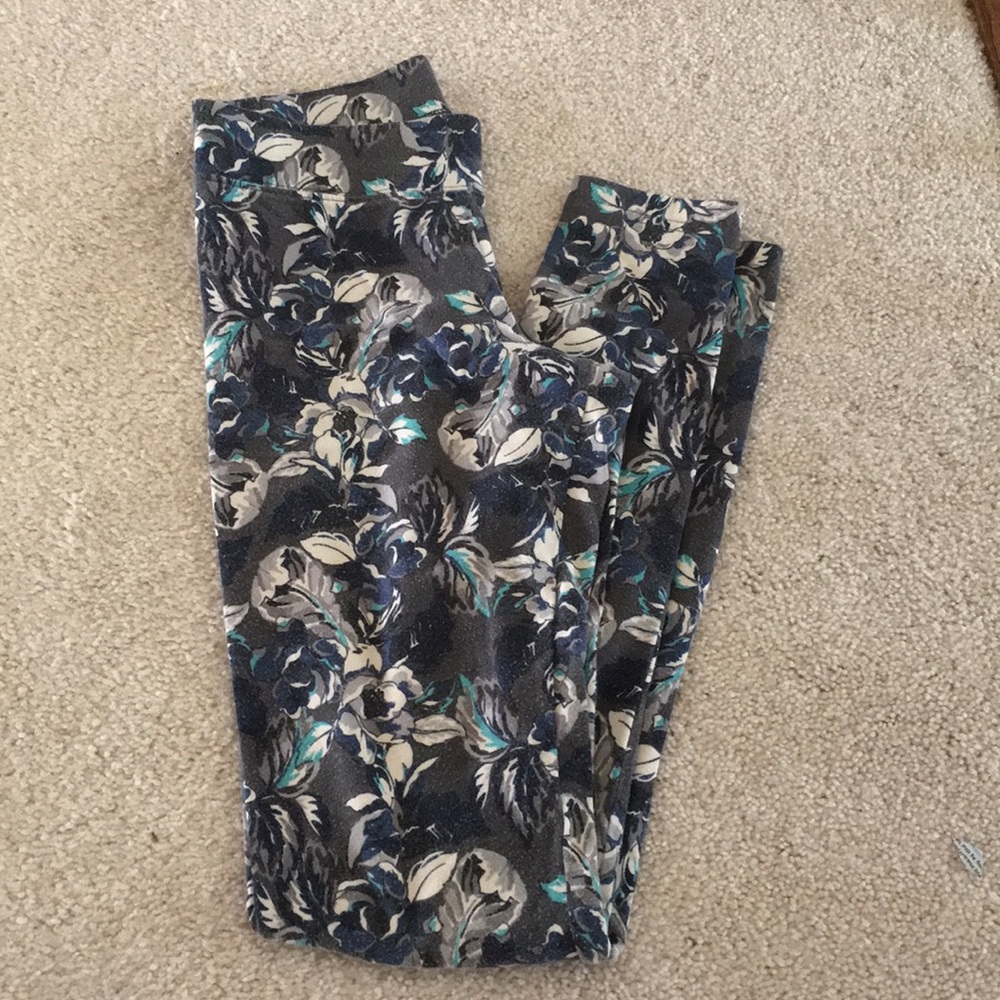 Floral leggings